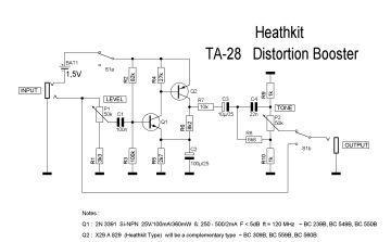 Heathkit_Heath-TA 28 ;Distortion Booster.Effects preview